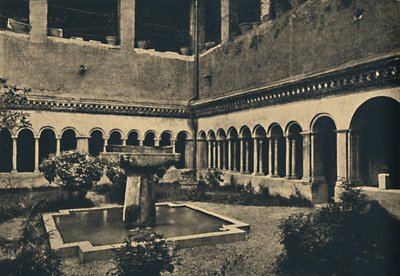 Roma - Kloosters van SS. Quattro Coronati op de Caeliaanse heuvel. Gebouwd in 1113, 1910 door Unbekannt