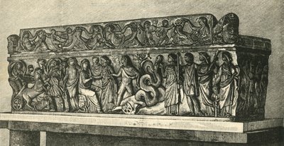 Romeinse Sarcofaag door Unbekannt