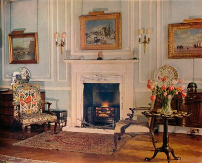 Kamer in het huis van mevrouw Chester Beatty, 1932 door Unbekannt