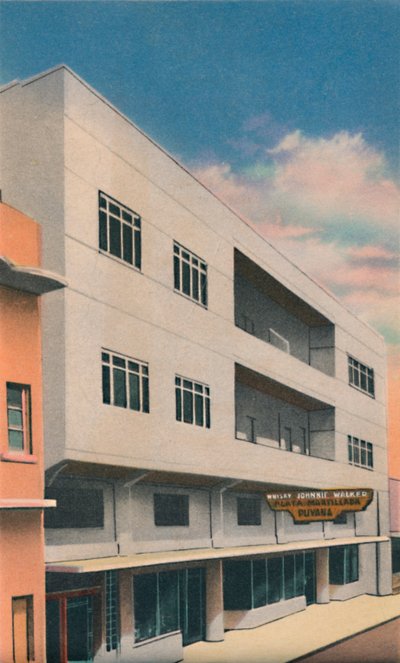 Ropuyana Gebouw. Eigenaar Roberto Puyana, Barranquilla, ca. 1940s door Unbekannt