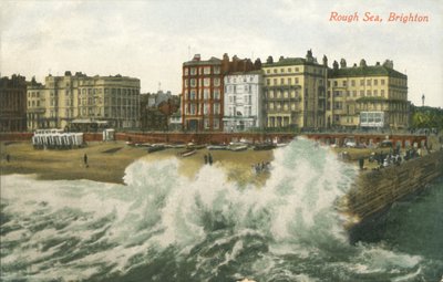 Woeste zee, Brighton, late 19e - vroege 20e eeuw door Unbekannt