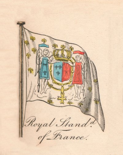 Koninklijke Standaard van Frankrijk, 1838 door Unbekannt