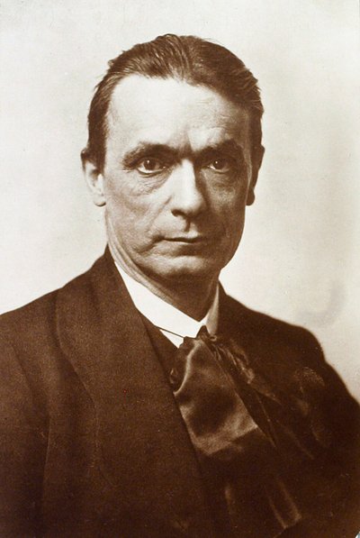 Rudolf Steiner, Oostenrijkse filosoof, sociaal denker en esotericus, 1916 door Unbekannt