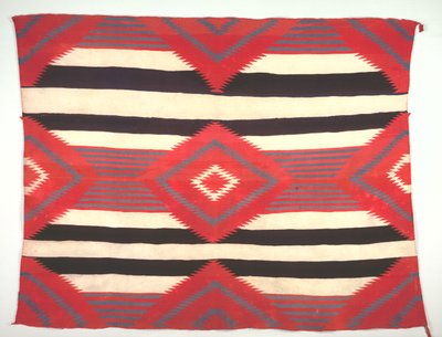 Rug Derde-fase Hoofddekenstijl, Germantown Weven, ca. 1890-1910 door Unbekannt