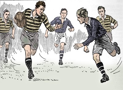 Rugby, 1937 door Unbekannt