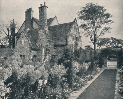 Runton Old Hall, Norfolk, uitzicht vanuit het noordwesten, ca. 1909 door Unbekannt