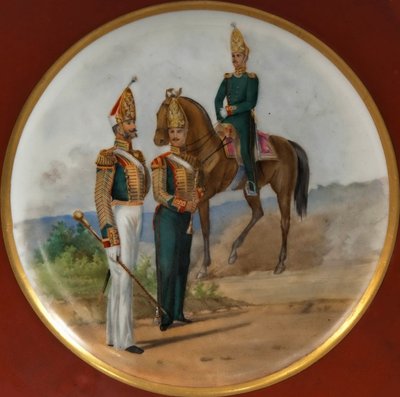 Russische Grenadiers Plaat, 1850s door Unbekannt