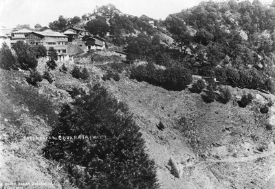 Sadar Bazar en Kalana Hill, Chakrata, 1917 door Unbekannt