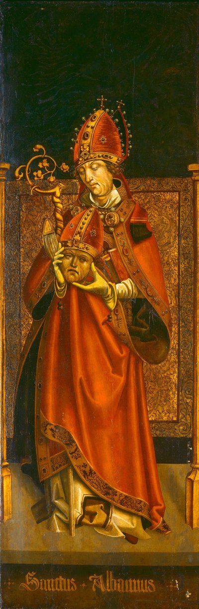 Sint Alban van Mainz, c. 1500-1525 door Unbekannt