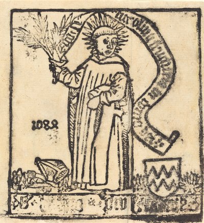 Sint Bruno, waarschijnlijk 1460-1480 door Unbekannt