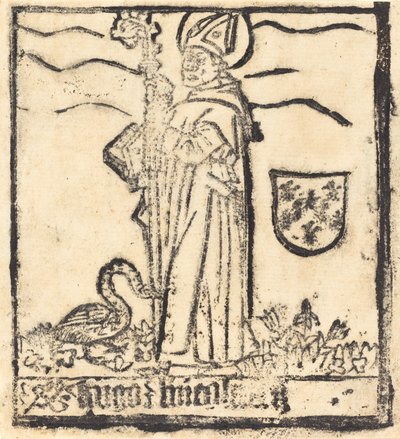 Sint Hugo van Lincoln of Sint Hugo van Avalon, waarschijnlijk 1460-1480 door Unbekannt