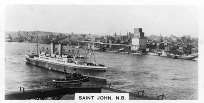 Saint John Harbour, New Brunswick, Canada door Unbekannt
