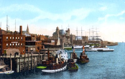 Haven van Saint John, Saint John, New Brunswick, Canada, c1900s door Unbekannt