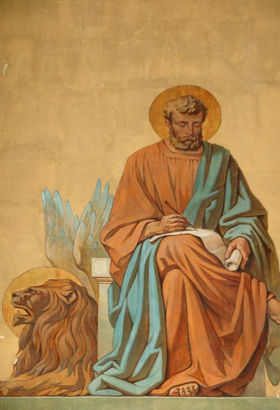 Sint Marcus. Saint-Didier kerk, Voreppe, Frankrijk door Unbekannt