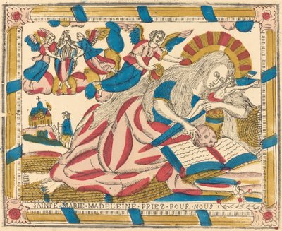 Sint Maria Magdalena bid voor ons, ca. 1820 door Unbekannt