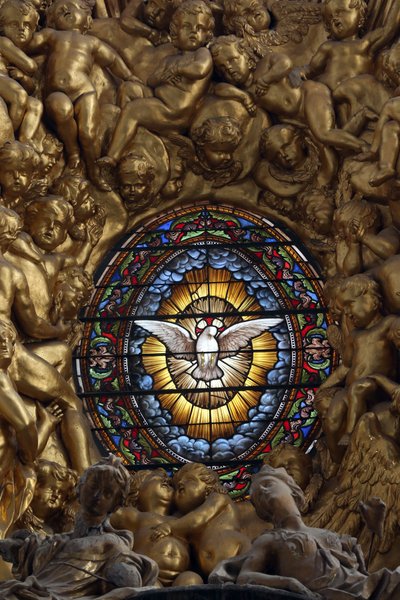 Basiliek van Saint Maximin. De Heilige Geest. Frankrijk door Unbekannt