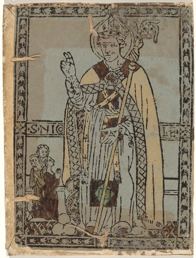 Sint Nicolaas van Myra, 1470s door Unbekannt