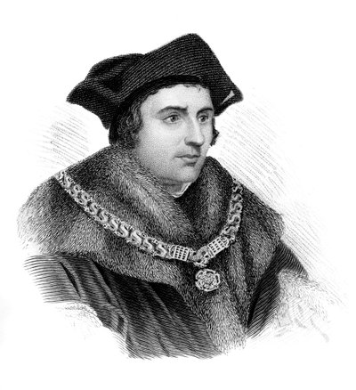 Sint Sir Thomas More, Engelse politicus, geleerde en martelaar, ca. 1850 door Unbekannt