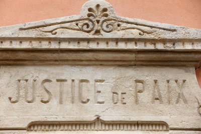 Stadhuis van Saint Tropez, Gerechtigheid en vrede, Saint-Tropez door Unbekannt