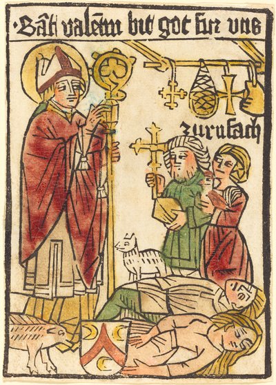 Sint Valentijn, 1470-1480 door Unbekannt