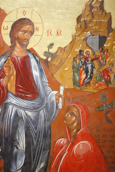 Sainte Marthe de Tarascon abdij Lazarus