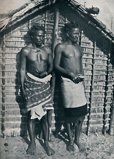 Sakalava-types uit Menabe, West-Madagaskar, 1912 door Unbekannt