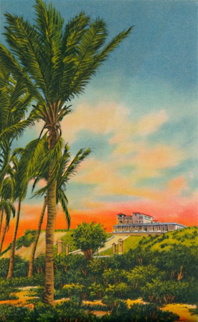 Kasteel Salgar. 20 minuten van Barranquilla, ca. 1940s door Unbekannt