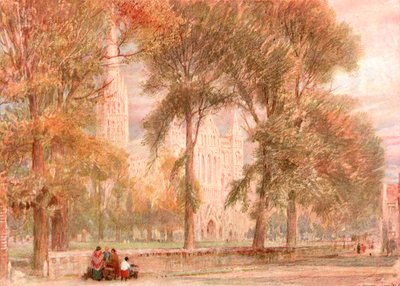 Salisbury Close, 1897 door Unbekannt