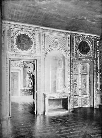 Salon, met deur open naar eetkamer - Hôtel Lauzun, 1903 door Unbekannt