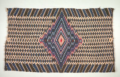 Saltillo-stijl deken Sarape, ca. 1860-1875 door Unbekannt