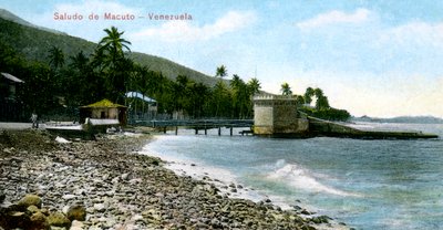 Groet van Macuto, Venezuela, 1909 door Unbekannt