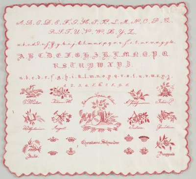 Merklap, 1831 door Unbekannt