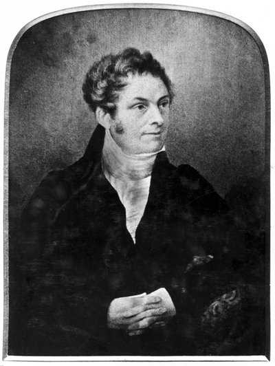 Samuel Hall, ingenieur en uitvinder, ca. 1820s door Unbekannt