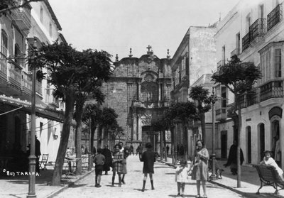 San Mateo Kerk, Tarifa, Andalusië, Spanje door Unbekannt