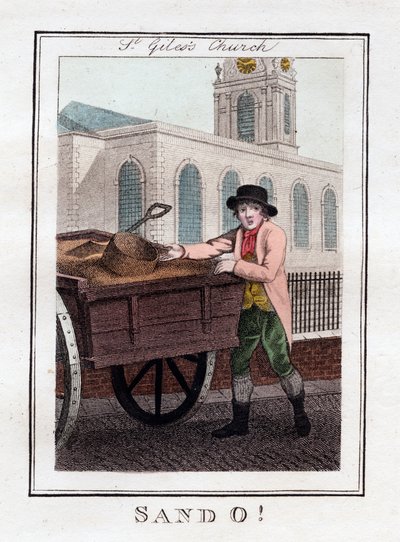 Sand O, St Gileskerk, Londen, 1805 door Unbekannt