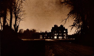 Sandringham House, Norfolk, op de nacht van de dood van Koning George V, 1936 door Unbekannt