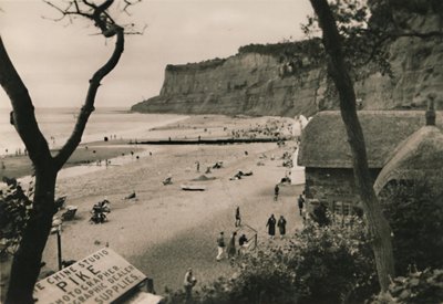 Zanden en Oude Shanklin Hoofd, Shanklin, I.W., c1920 door Unbekannt