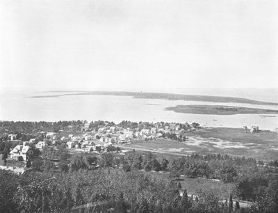Sandy Hook, vanaf Highland Light, New Jersey, VS, ca. 1900 door Unbekannt