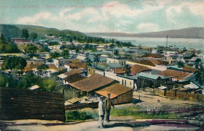 Santiago De Cuba. - Barrio de los Gailegos. - Gedeeltelijk uitzicht, circa 1910 door Unbekannt