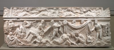 Sarcophagus, c. AD 100-125 door Unbekannt