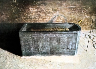 Sarcophagus van Amenhotep II, Oud-Egyptisch, 18e dynastie, 1400 v.Chr. door Unbekannt