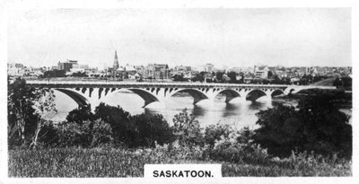 Saskatoon, centraal Saskatchewan, Canada, ca. 1920s door Unbekannt
