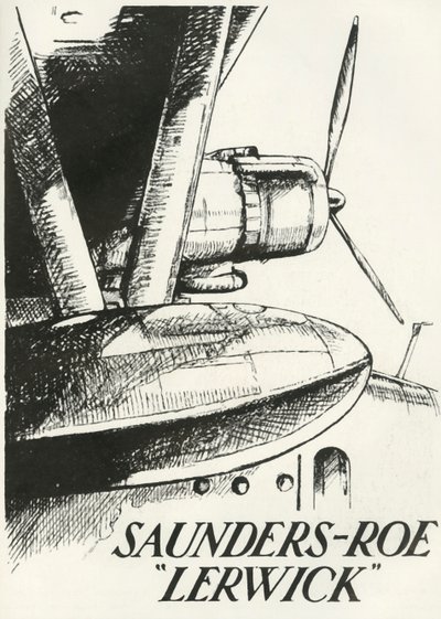 Saunders-Roe Lerwick, 1941 door Unbekannt