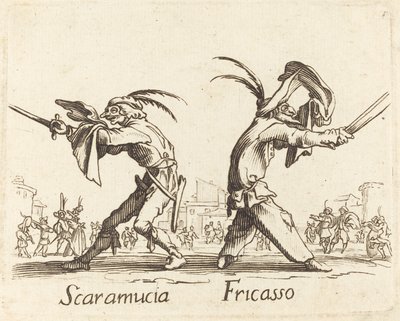 Scaramucia en Fricasso door Unbekannt