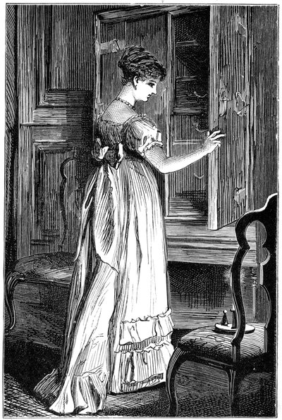 Scène uit Jane Austens Northanger Abbey door Unbekannt