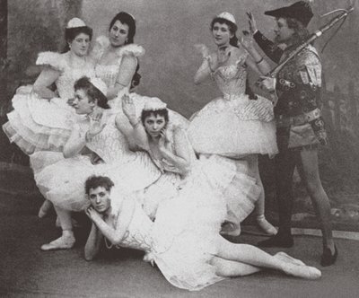 Scène uit het ballet Het Zwanenmeer, Mariinsky Theater door Unbekannt