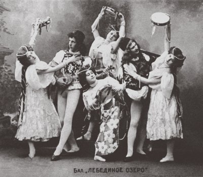 Scène uit het ballet Zwanenmeer, Mariinsky Theater, 1895 door Unbekannt