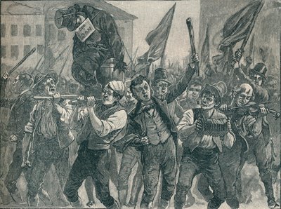Scène in de rellen van Belfast, 19e eeuw 1906 door Unbekannt