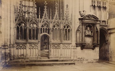 Scène van Martelaarschap, Canterbury Kathedraal, 1929 door Unbekannt