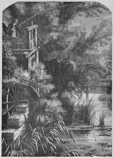 Scène aan een beek die uitmondt in de Little Juniata, 1883 door Unbekannt